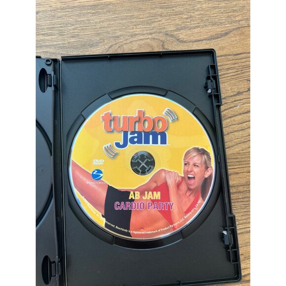 Turbo Jam DVD Workout Set: Learn & Burn Turbo Sculpt Ab Jam Cardio Party With Gu - Picture 5 of 10